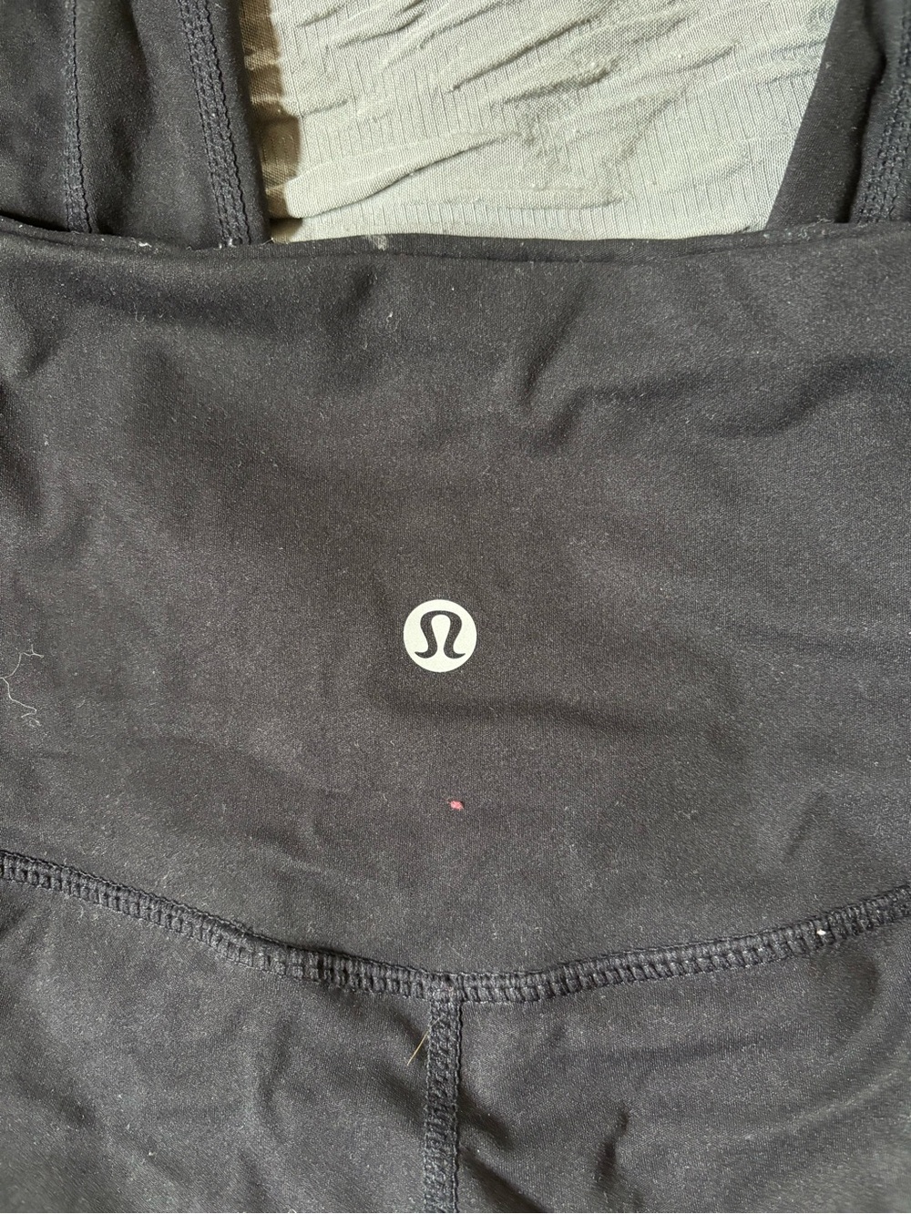 Lululemon Black Athletic leggings with Logo